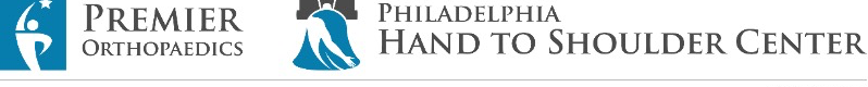 Premier Orthopaedics and Philadelphia Hand to Shoulder Center combined logo